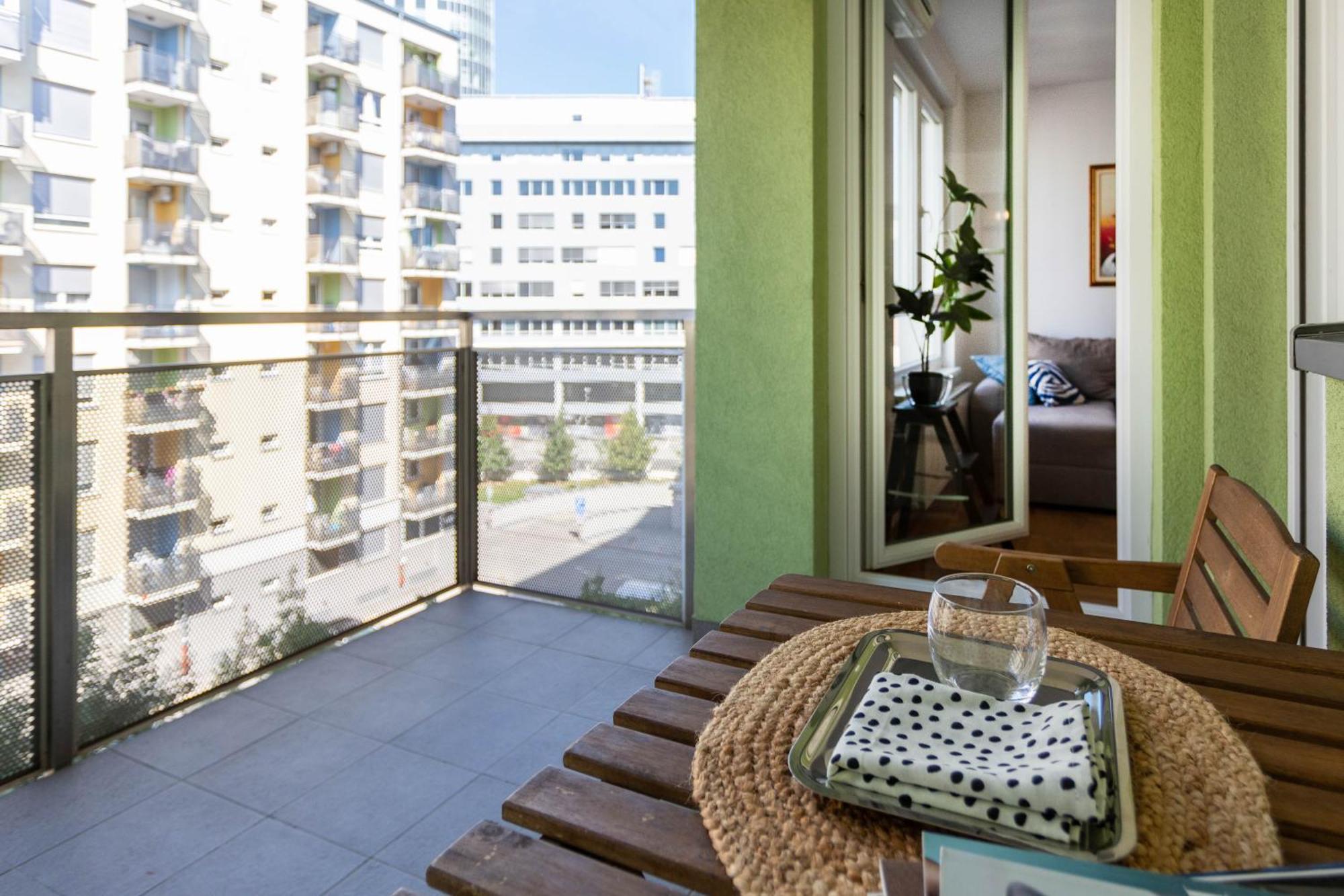 Sunny 1Bdr With Balcony & Parking Apartment Zagreb Luaran gambar