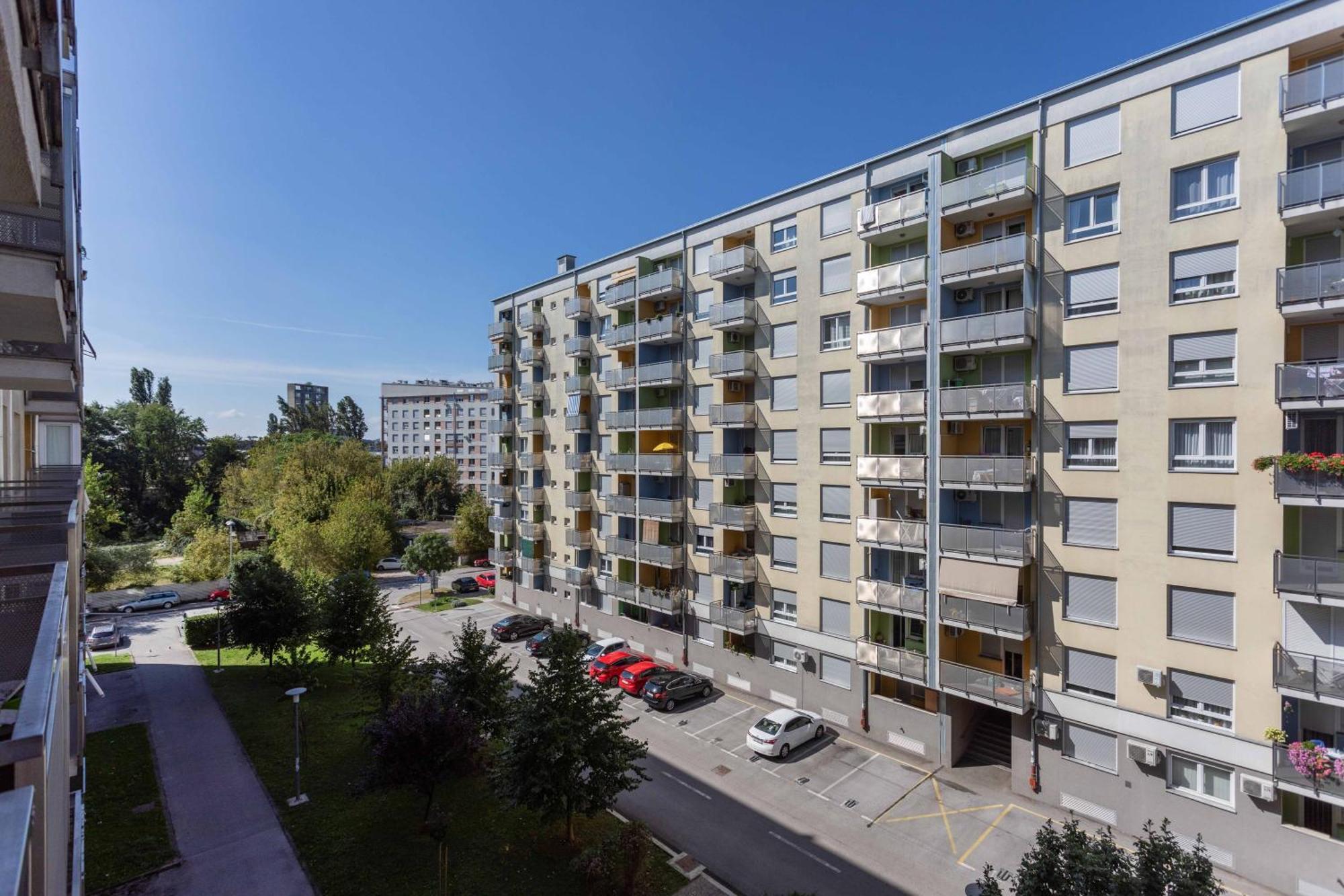 Sunny 1Bdr With Balcony & Parking Apartment Zagreb Luaran gambar
